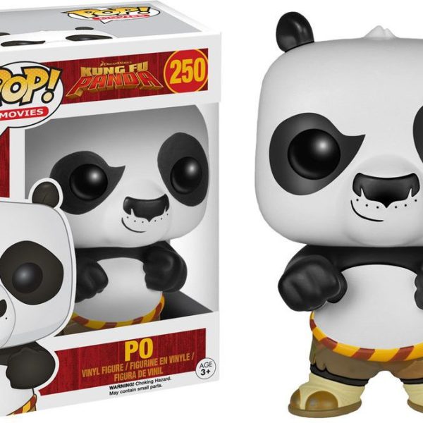 Funko Pop! - Movies - #250 - Kung Fu Panda - Po (flocked) | Popito.fr