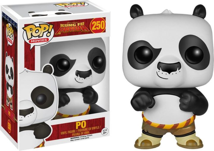 Funko Pop! - Movies - #250 - Kung Fu Panda - Po (flocked) | Popito.fr