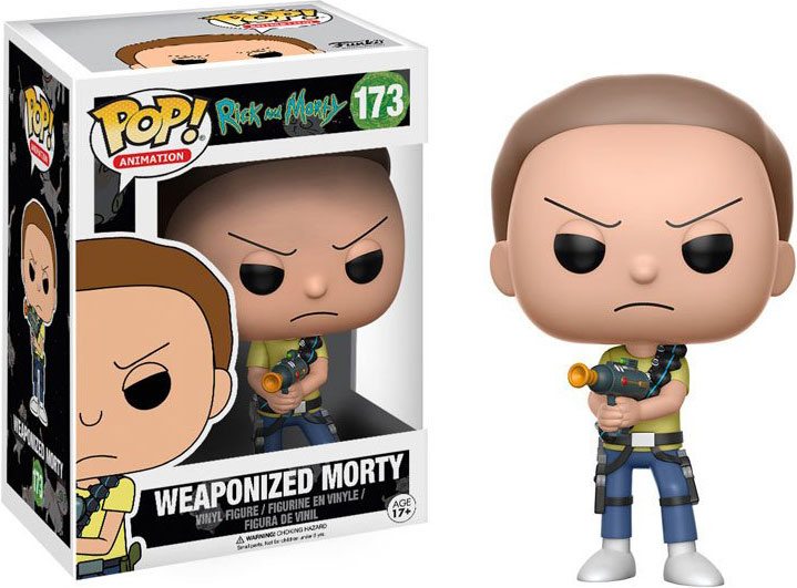 Funko Pop! - Animation - #173 - Rick and Morty - Weaponized Morty