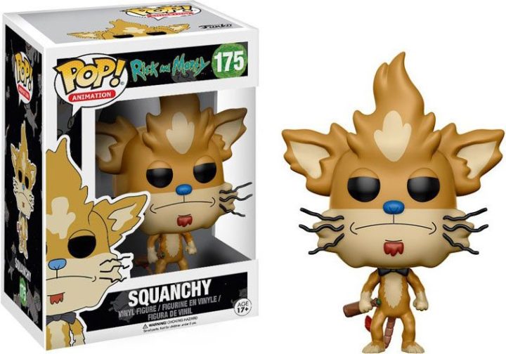 Funko Pop! - Animation - #175 - Rick and Morty - Squanchy