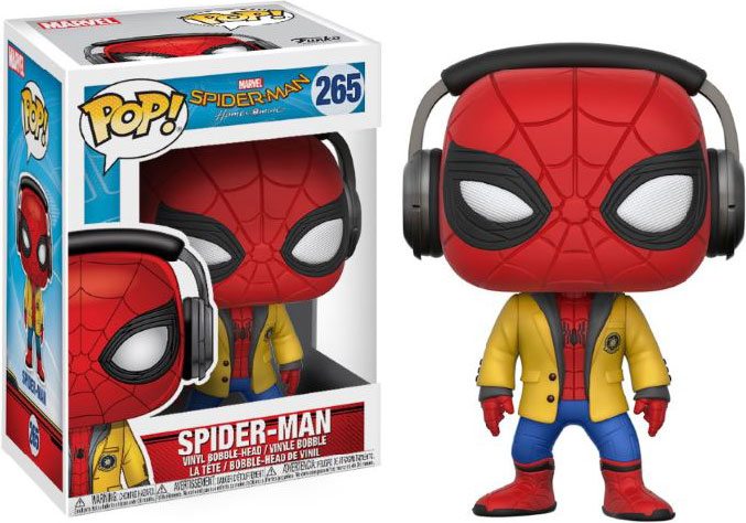 Funko Pop! - Marvel - #265 - Spider-Man: Homecoming - Spider-Man (headphones)