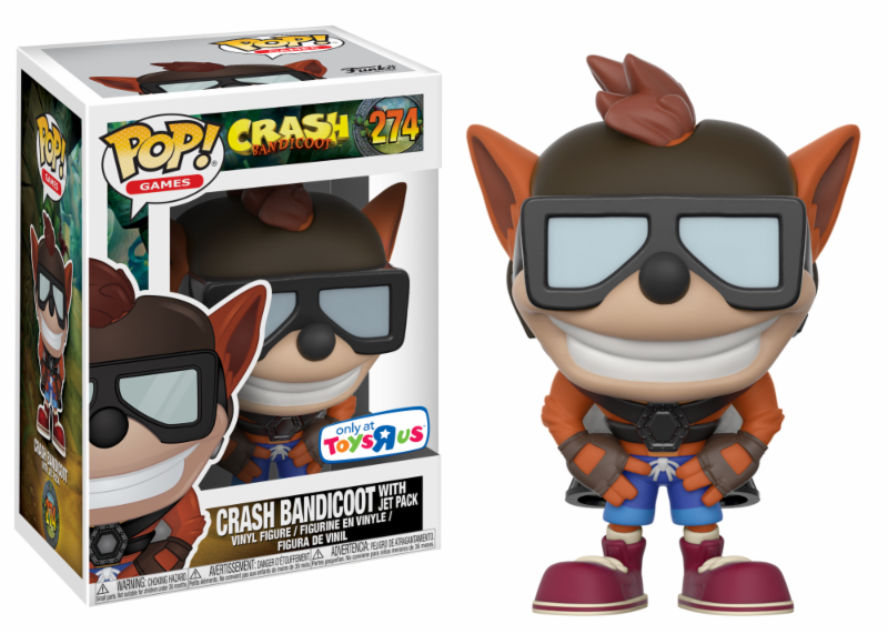 #274 - Crash Bandicoot - Crash Bandicoot with jet-pack | Popito.fr