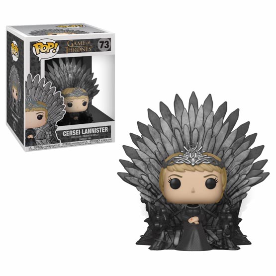#073 - Cersei Lannister on Iron Throne | Popito.fr