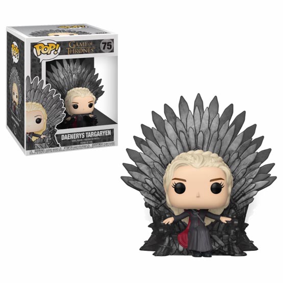 #075 - Daenerys Targaryen on Iron Throne | Popito.fr