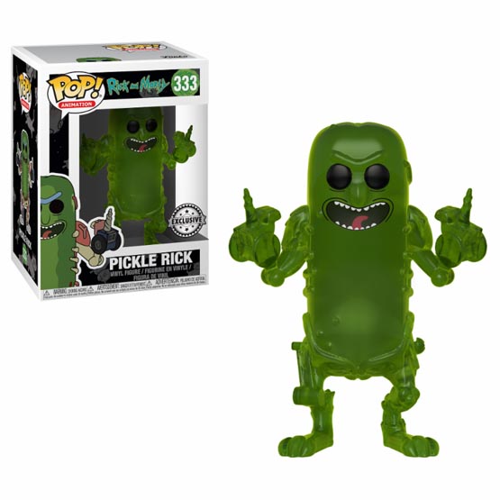 #333 - Rick and Morty - Pickle Rick (translucent) | Popito.fr