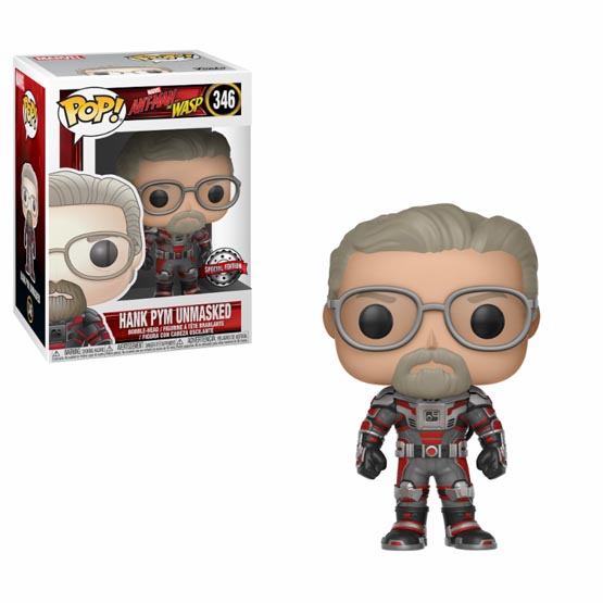 #346 - Ant-Man and the Wasp - Hank Pym (unmasked) | Popito.fr