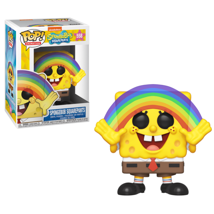 #558 - SpongeBob SquarePants - SpongeBob SquarePants (rainbow) | Popito.fr