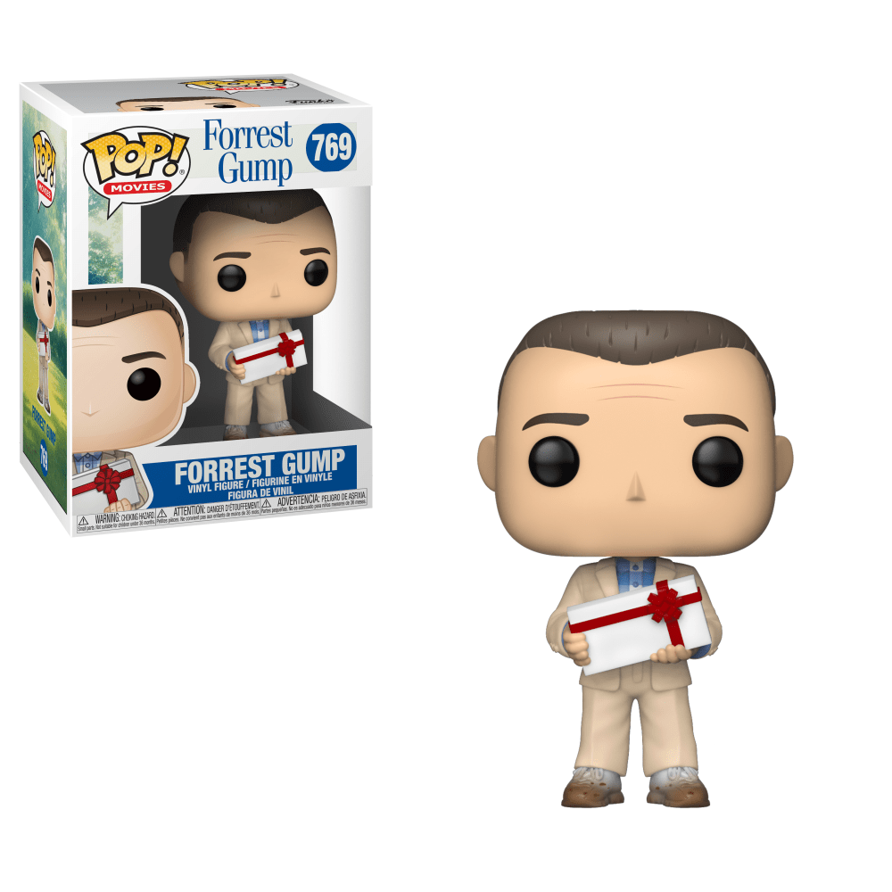 #769 - Forrest Gump - Forrest Gump with chocolates | Popito.fr
