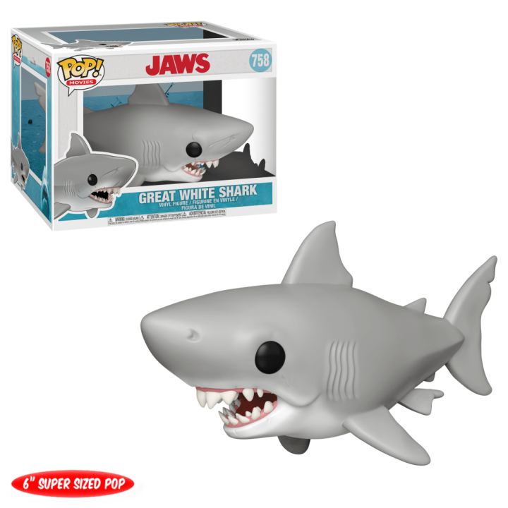 #758 - Jaws - Great White Shark | Popito.fr