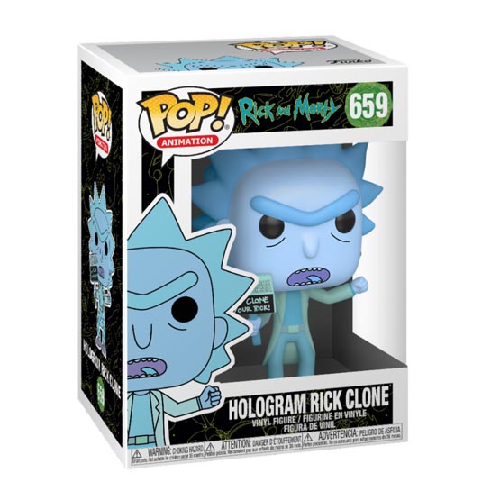 #659 - Rick and Morty - Hologram Rick Clone | Popito.fr
