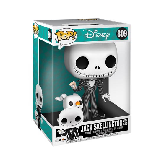 #809 - The Nightmare Before Christmas - Jack Skellington with Zero (giant) | Popito.fr