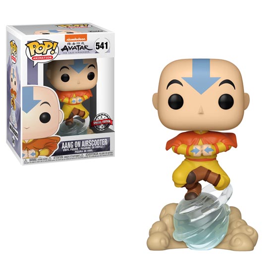 #541 - Avatar: The Last Airbender - Aang with airscooter (Chase 1/6) | Popito.fr