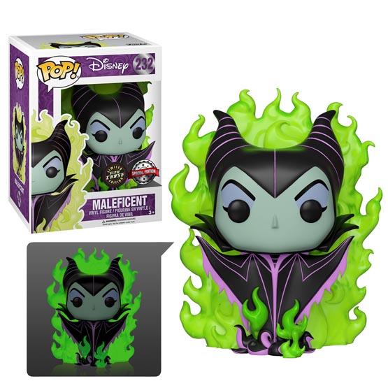 #232 - Sleeping Beauty - Maleficent (flames) (Chase 1/6) | Popito.fr