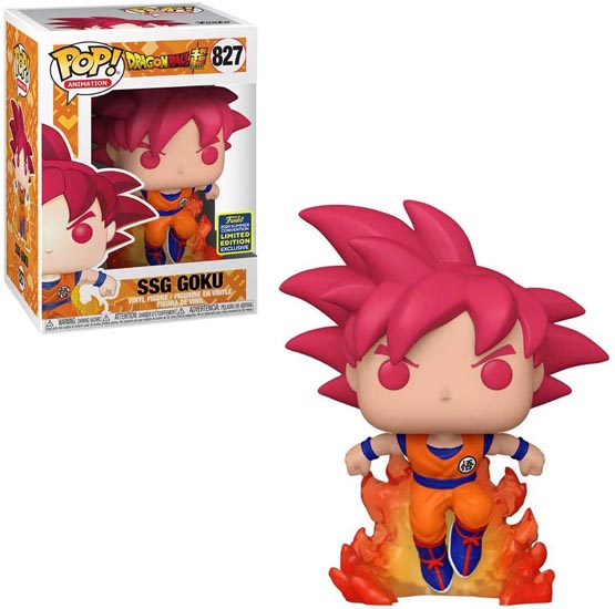 #827 - Dragon Ball Super - SSG Goku | Popito.fr