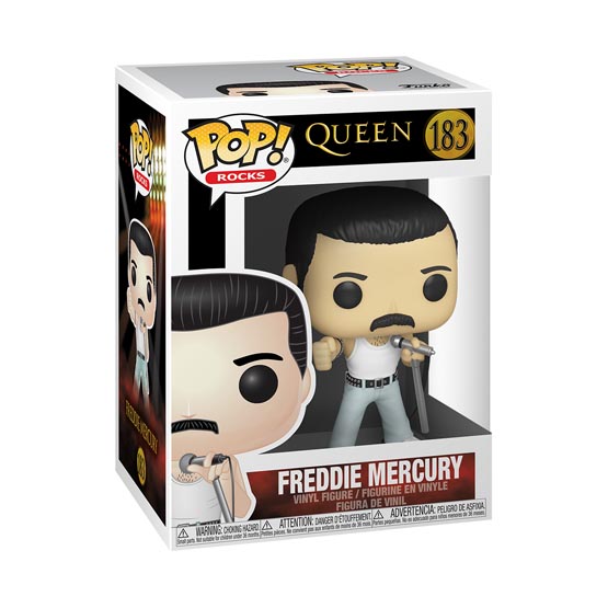#183 - Queen - Freddie Mercury (Live Aid 1985) | Popito.fr