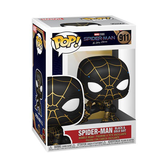 #911 - Spider-Man: No Way Home - Spider-Man (black and gold suit) | Popito.fr