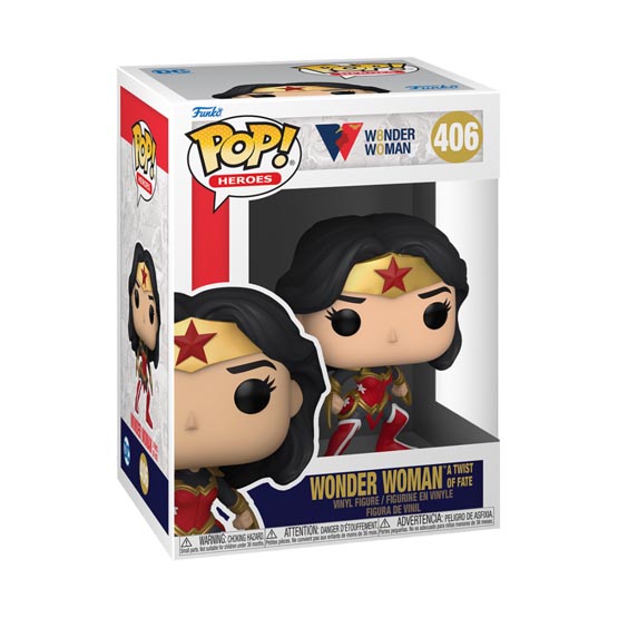 #406 - Wonder Woman 80th anniversary - Wonder Woman (A Twist of Fate) | Popito.fr
