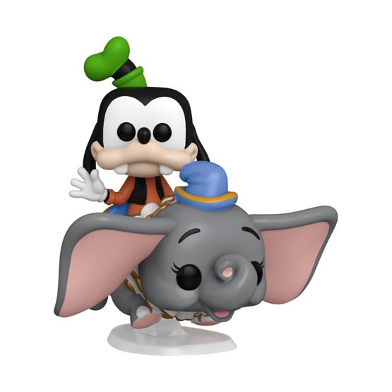 #105 - Walt Disney World 50th anniversary - Goofy at the Dumbo the Flying Elephant attraction | Popito.fr