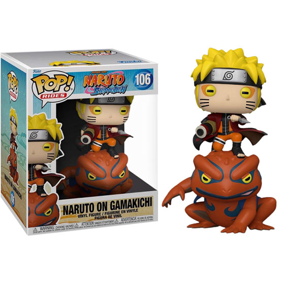 #106 - Naruto Shippuden - Naruto on Gamakichi | Popito.fr